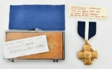 Vintage WWII US Navy Cross Medal