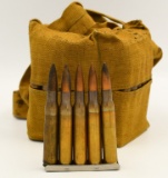 48 Round Bandolier Of .30-06 On Enbloc Clips