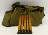 60 Round Bandolier Of .303 Brit Ammunition