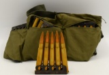 60 Round Bandolier Of .303 Brit Ammunition