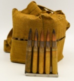 48 Round Bandolier Of .30-06 On Enbloc Clips