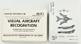 Vintage Set Of Visual Aircraft Recognition Cards