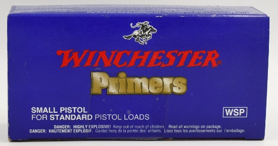1100 Count Winchester Small Pistol Primers #1-1/2