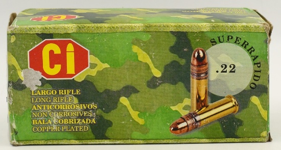 500 Rounds Of Cascade .22 LR Ammunition