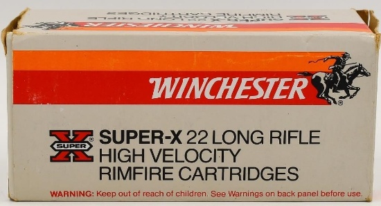 500 Rounds Of Winchester Super-X .22 LR Ammo,