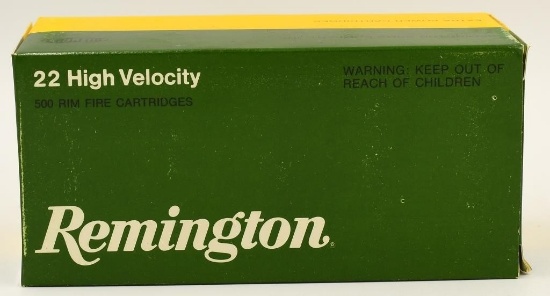 500 Rounds Of Remington .22 LR Ammunition