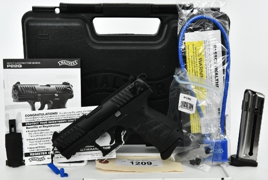 Carl Walther P22 Semi Auto Pistol .22 LR Germany