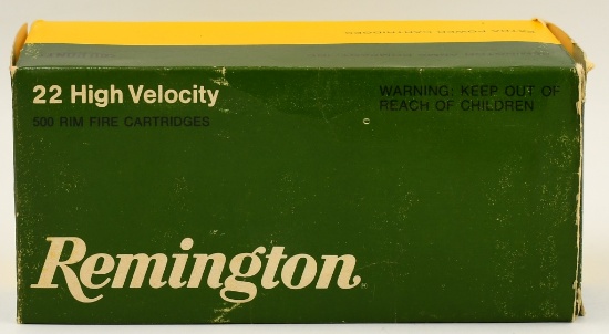 500 Rounds Of Remington .22 LR Ammunition