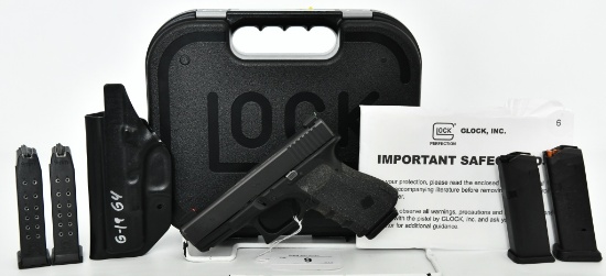 Glock 19 Gen 4 9MM Semi Auto Pistol Package