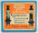 Universal Weatherby 2 Die Reloading Set For .340