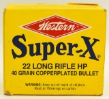 400 Rounds of Western Super-X .22 LR Ammunition