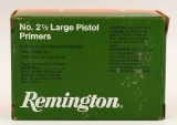 1000 Count Of Remington #2-1/2 Large Pistol