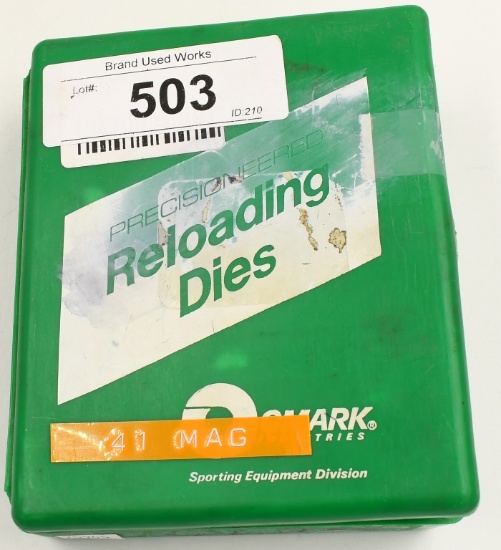 3 RCBS Reloading Dies For .41 Magnum Cartridges