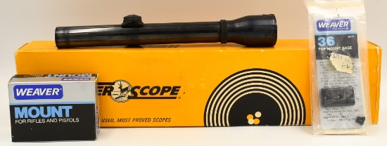 Weaver Model K2.5 Dual X Rifle Scope
