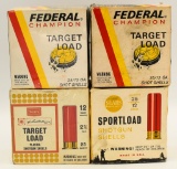 100 Rounds Of Federal & Sears 12 Ga Shotshells