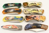 Lot of 7 Various Folding Pocket Knives