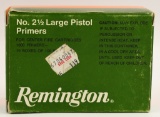 1000 Count Of Remington #2-1/2 Large Pistol