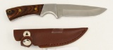 440 Stainless Steel Fixed Blade Knife & Sheath