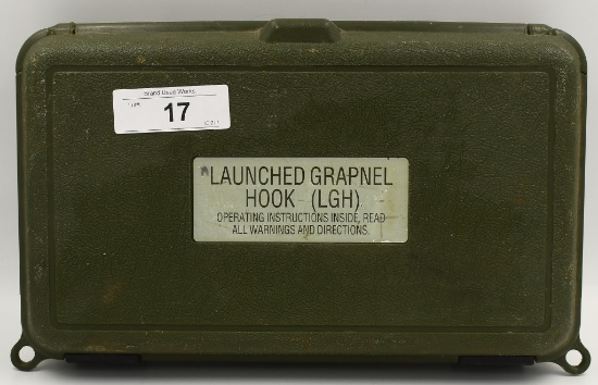 Military LGH Launched Grapnel Hook With Case