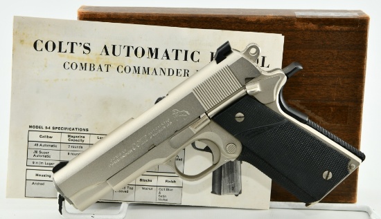 Colt Combat Commander 70 Series Satin Stainless