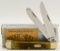 Case XX Amber Bone Trapper Folding Pocket Knife