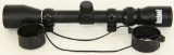 Bushnell 3-9X40 Rifle Scope With Rings
