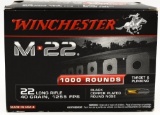 1000 Rounds Of Winchester M22 .22 LR Ammunition