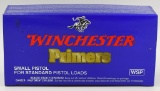 1000 Count Of Winchester Small Pistol Primers