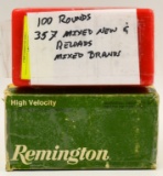 100 Rounds Of Remanufactured .357 Magnum Ammo