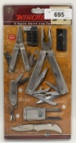 NIP Winchester 6 Piece Knife And Tool Set