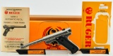 Mint Ruger Mark II Stainless Standard Pistol .22