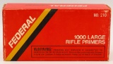 930 Count Of Federal #210 Large Rifle Primers