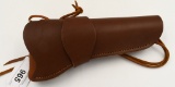 Unmarked Right Handed Leather Holster
