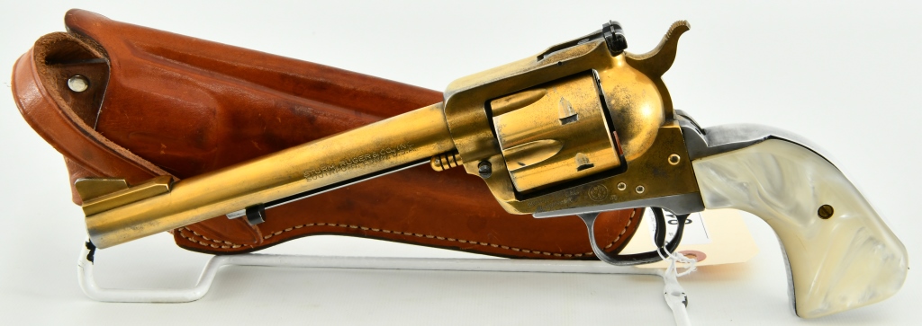Gold Plated Ruger Blackhawk .357 Magnum Revolver | Proxibid