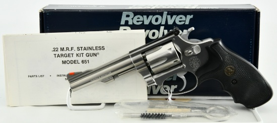 Smith & Wesson Model 651 DA Revolver .22