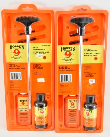 2 NIP Hoppe's Universal Pistol Cleaning Kits