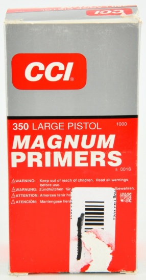 1000 Count of CCI Large Pistol Magnum Primers