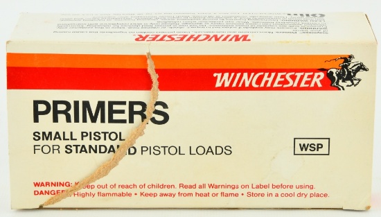 1000 Count of Winchester Small Pistol Primers