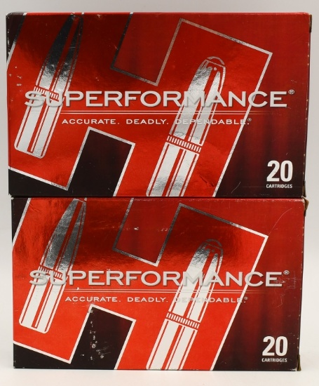 40 Rounds Of Hornady .338 Win Mag Ammunition