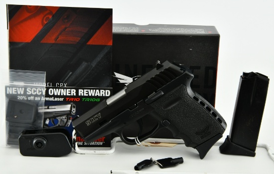 NEW SCCY CPX-2 Carbon Black 9MM Pistol