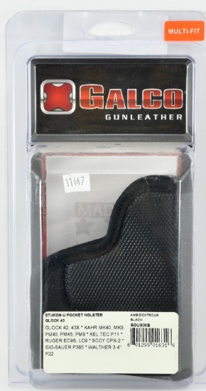 Galco STUKON-U Pocket Holster fits Glock 42, 43,