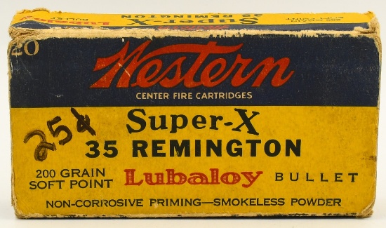18 Rounds of Western Super-X .35 Rem Ammunition