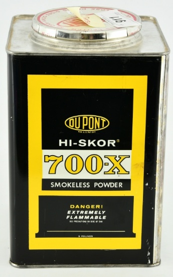 Approx 2 1/4" Lbs of Du-Pont Hi-Skor 700-X Powder