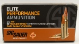 20 Rounds of SIG Sauer HT Elite 6.5 Creedmoor Ammo