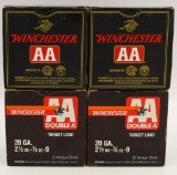 100 Rounds Of Winchester AA 20 Ga Shotshells