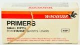 1000 Count of Winchester Small Pistol Primers