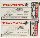 40 Rounds Of Winchester USA .350 Legend Ammo