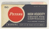 50 Rounds Of Peters .22 Rem Jet Magnum Ammo