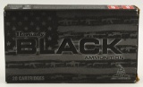 20 Rounds Of Hornady BLACK 6mm ARC Ammunition