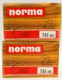 26 Rds Norma 7.65 ARG Ammo & 12 Empty Casings